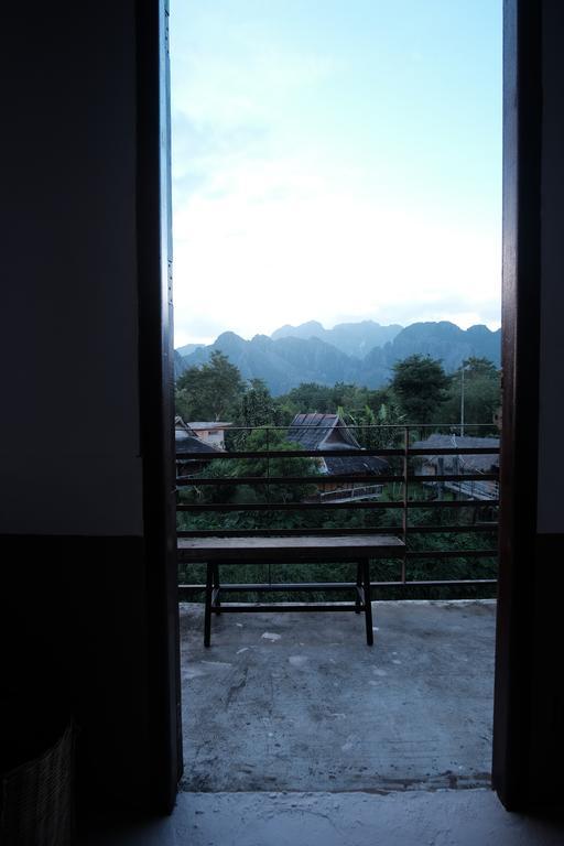 Отель Champa Lao Bungalows Ванг-Виенг Экстерьер фото