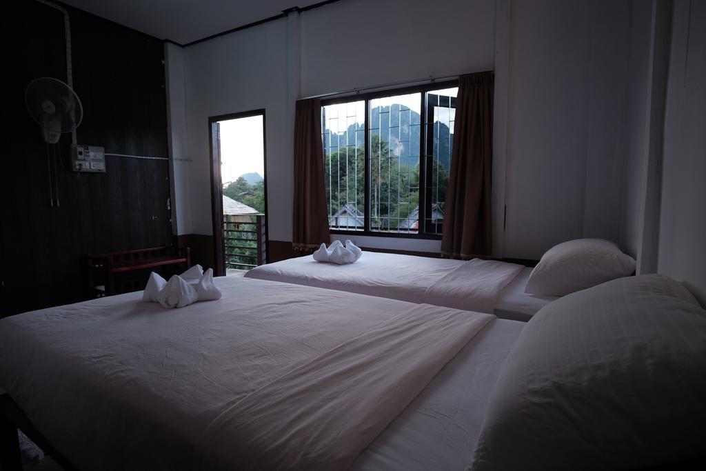 Отель Champa Lao Bungalows Ванг-Виенг Экстерьер фото